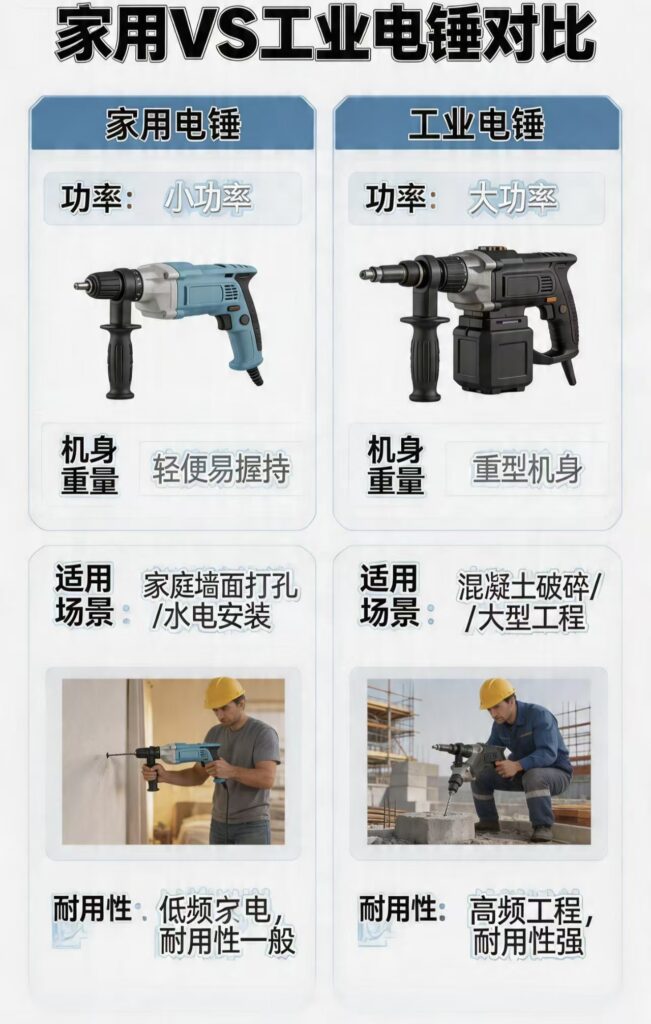 电锤对比