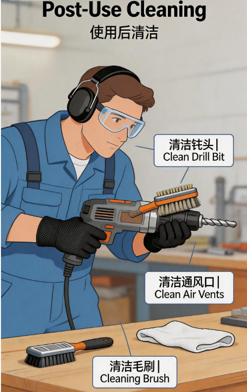电锤安全操作规范：使用技巧与日常维护方法